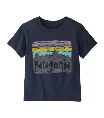 Детскa Блуза Patagonia Baby Fitz Roy Skies T-Shirt