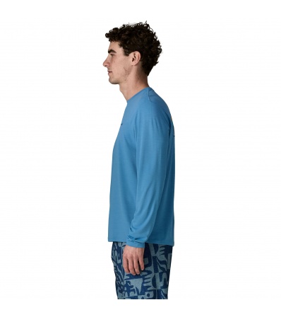 Patagonia Long-Sleeved Capilene Cool Daily Shirt - Boardshort Logo M's