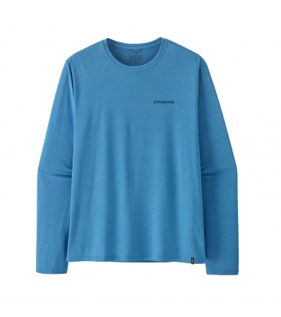 Patagonia Long-Sleeved Capilene Cool Daily Shirt - Boardshort Logo M's