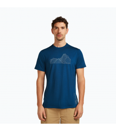 Тениска Icebreaker Merino 125 Cool Lite Sphere SS Tee Beta M's