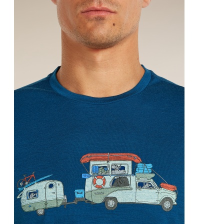 Icebreaker Merino 150 Tech Lite SS Tee Transportage M's
