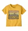 Детскa Блуза Patagonia Baby Fitz Roy Skies T-Shirt