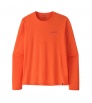 Patagonia Long-Sleeved Capilene Cool Daily Shirt - Boardshort Logo M's